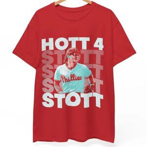 Hott 4 Stott Bryson Stott Phillies red Shirt retro